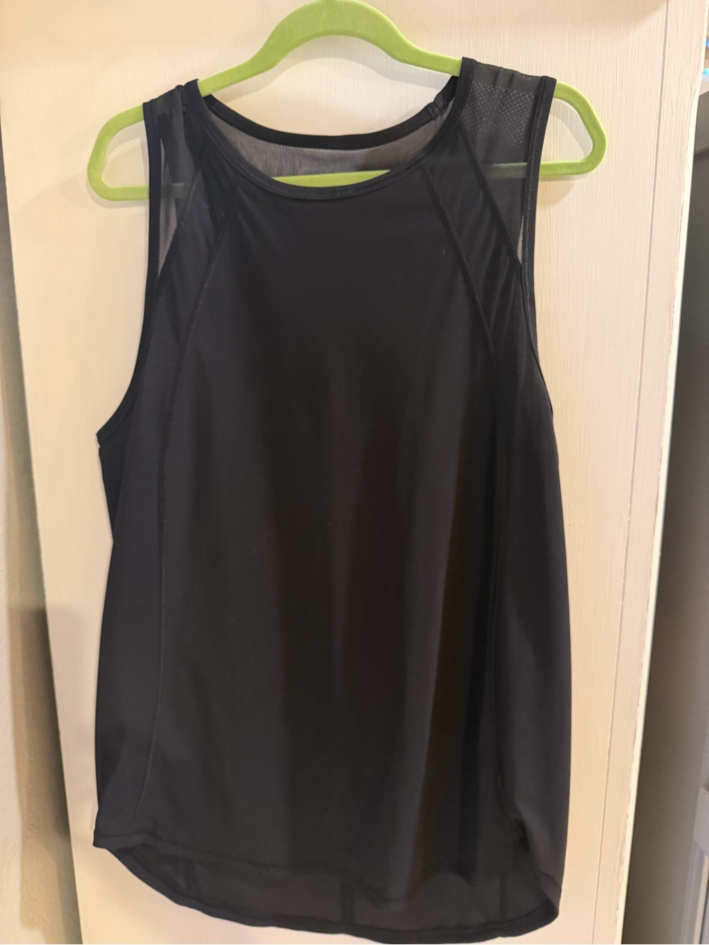 Lululemon black tank top!  Size 4!